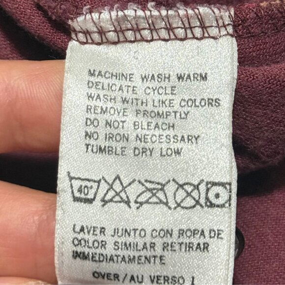 Vintage 1980s LizSport Velour Cowl Neck Top | Large - Picture 4 of 9